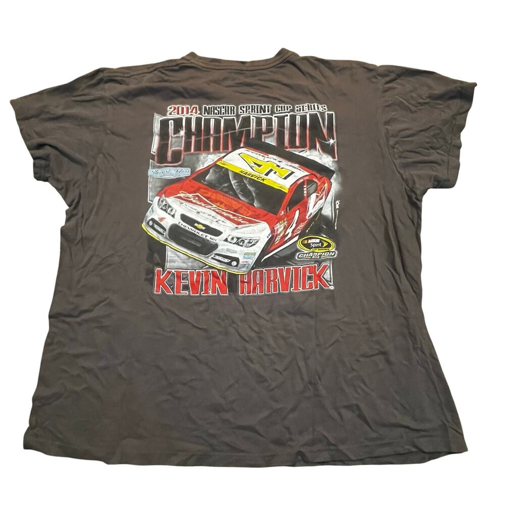 Chase Authentics Kevin Harvick 2014 NASCAR Sprint Cup Champion T Shirt XL